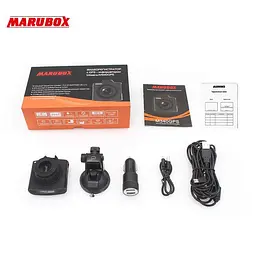 Автомобільний відеореєстратор Marubox M340GPS з GPS інформатором - мініатюра 3
