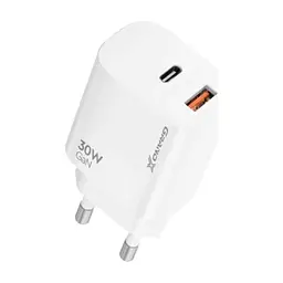 Зарядний пристрій Grand-X GaN 1xUSB-C + 1xUSB QC3.0 36W white (CH-360W) - мініатюра 9