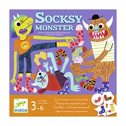 Настільна гра Djeco Шкарпетковий монстр (Socksy Monster) (DJ08526)