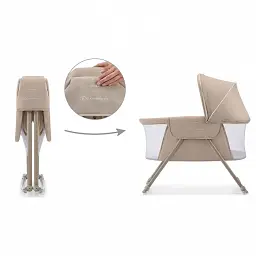 Дитяче ліжечко колиска KiderKraft Lovi Beige - мініатюра 8