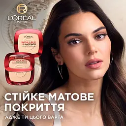 Стійка компактна крем-пудра для обличчя L`Oréal Paris Infaillible відтінок 120 9 г (AA186900) - мініатюра 5