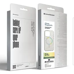 Чохол ArmorStandart Glow Magsafe для Apple iPhone 14 Pro Transparent - мініатюра 6