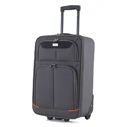 Валіза Semi Line 20" (S) Grey/Orange Lines (T5754-1)