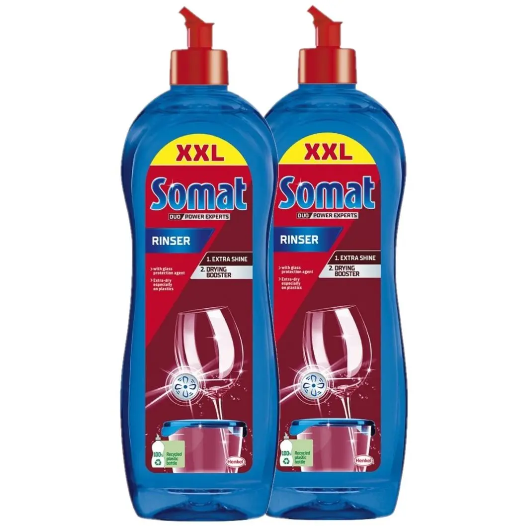 Ополіскувач для посудомийних машин Somat Потрійна дія, 1,5 л (2 шт. х ...