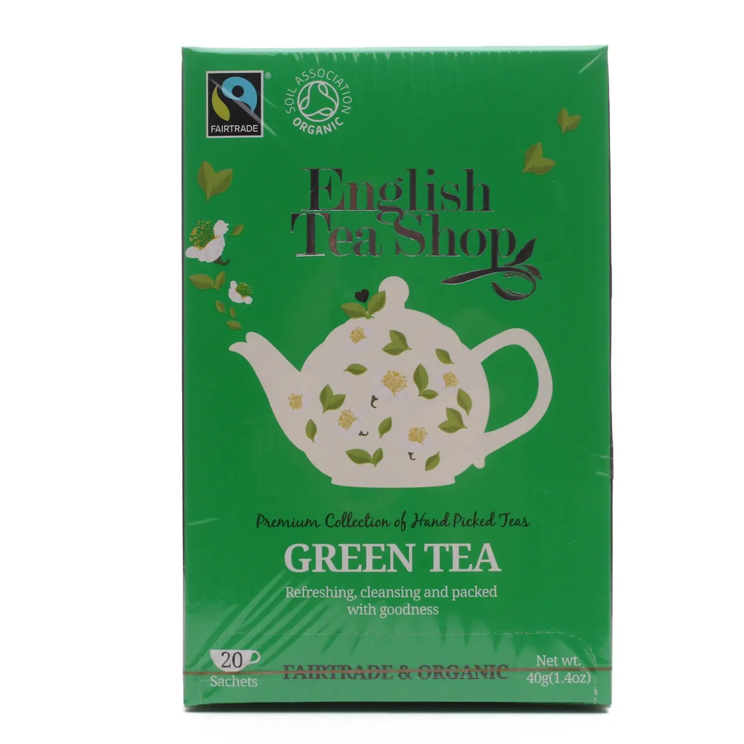 Чай зеленый English Tea Shop, 20 пакетиков, 40 г