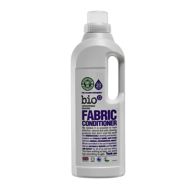 Органический кондиционер-смягчитель для белья Bio-D Fabric Conditioner Lavender, с ароматом лаванды, 1 л