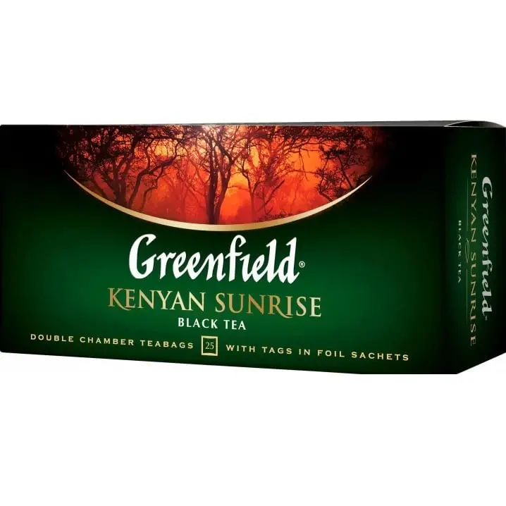 Чай черный Greenfield Kenyan Sunrise, в пакетиках, 25 шт.