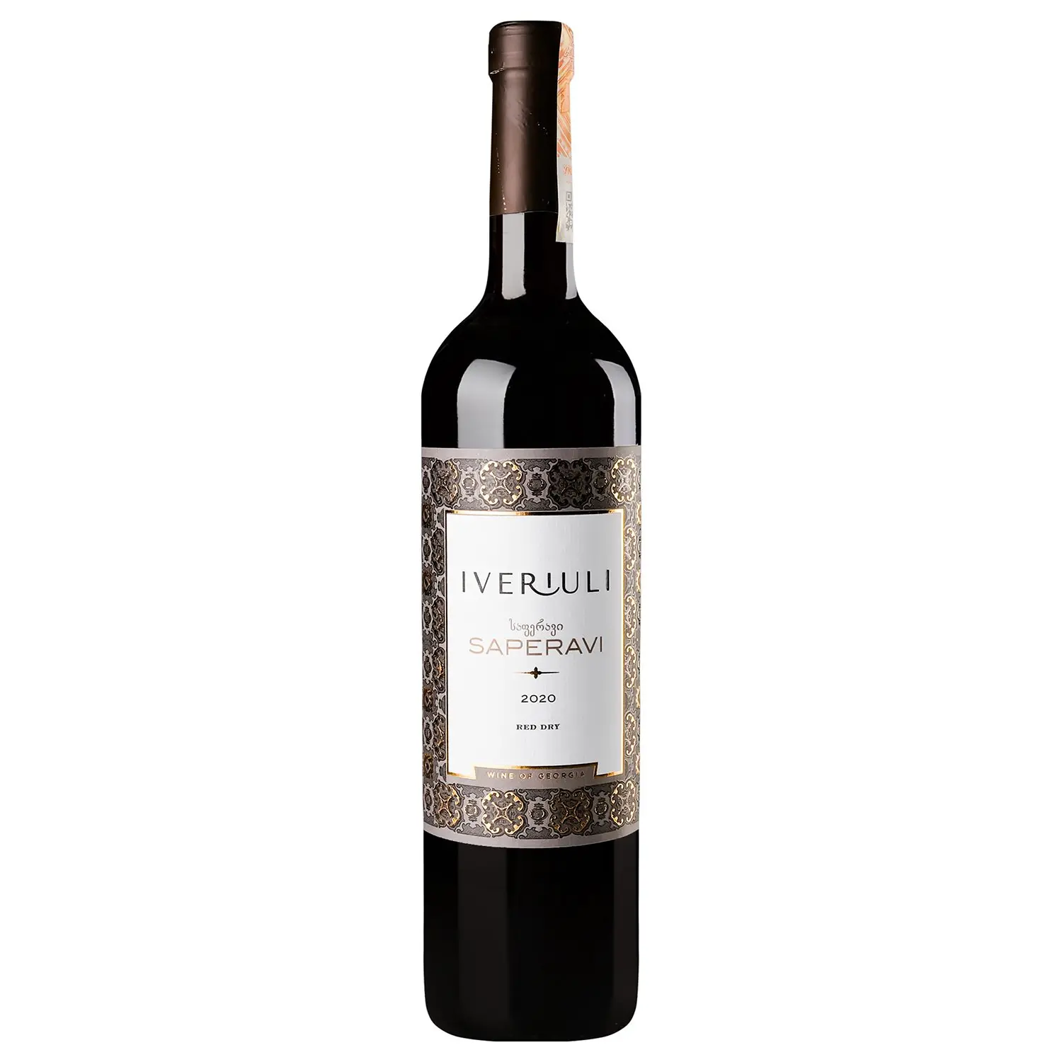 Вино Iveriuli Saperavi, 13%, 0,75 л