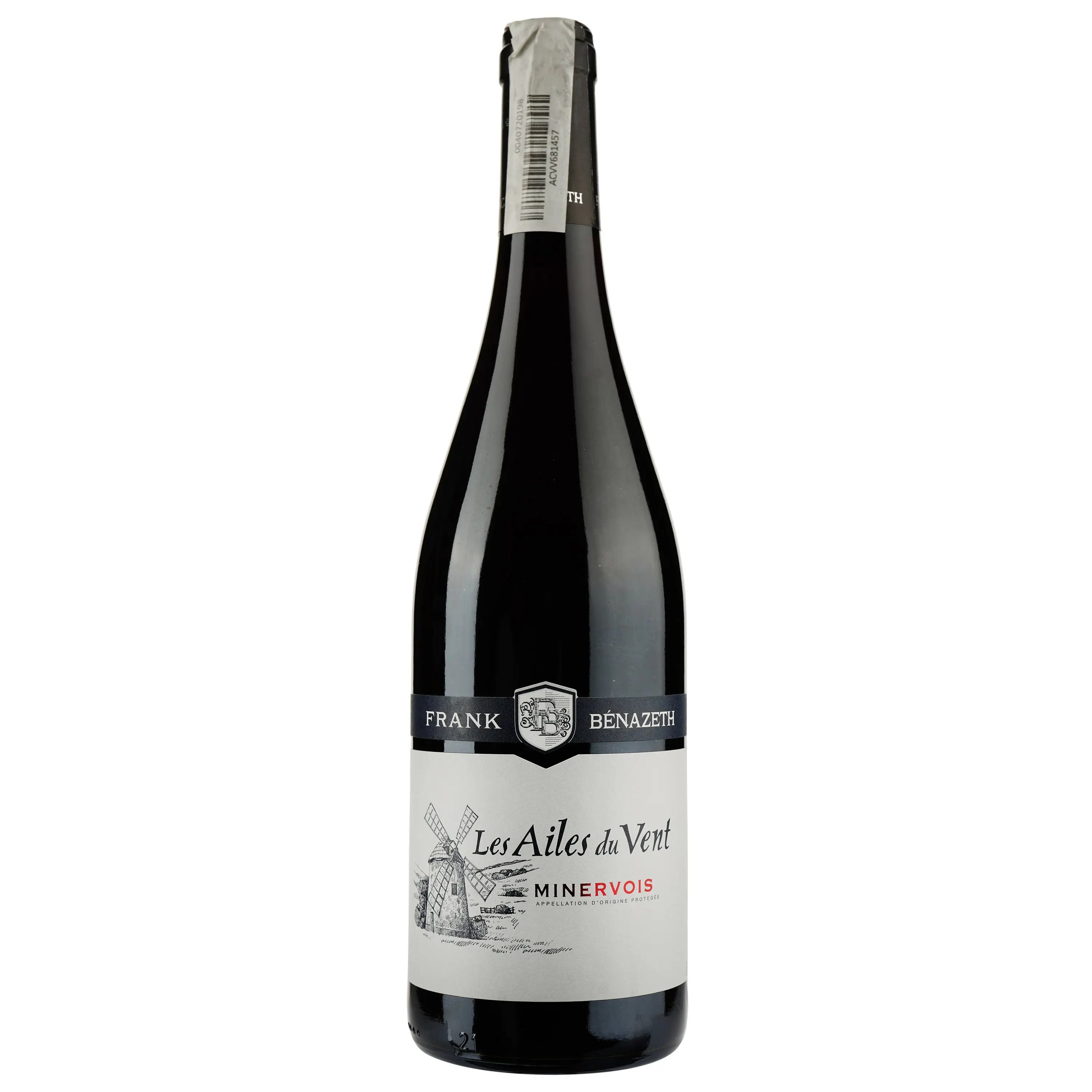 Вино Domaine Benazeth Les Ailes du Vent Minervois, 13,5%, 0,75 л
