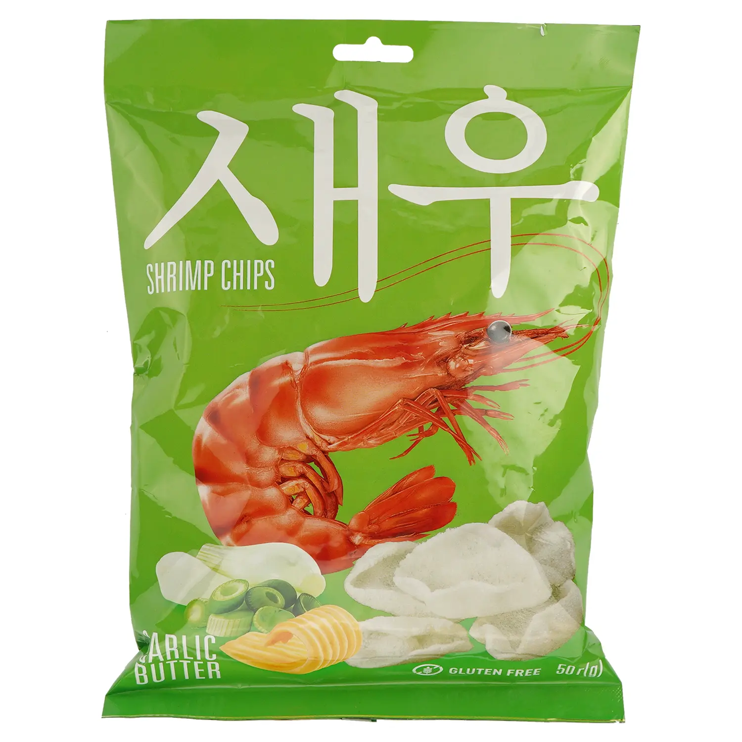 Чипси Shrips креветкові з вершково-часниковим смаком 50 г купити у ...