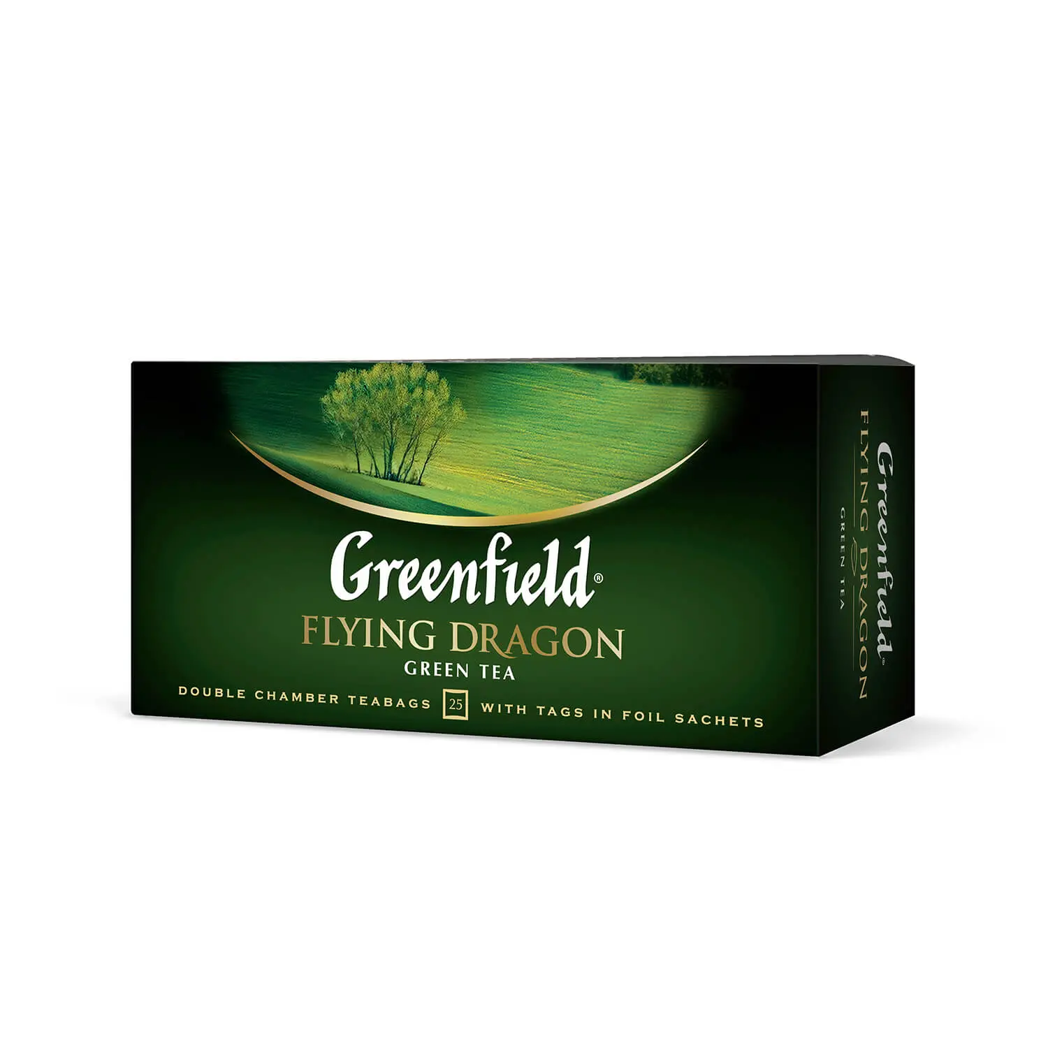 Чай зеленый Greenfield Дракон, в пакетиках, 25 шт.