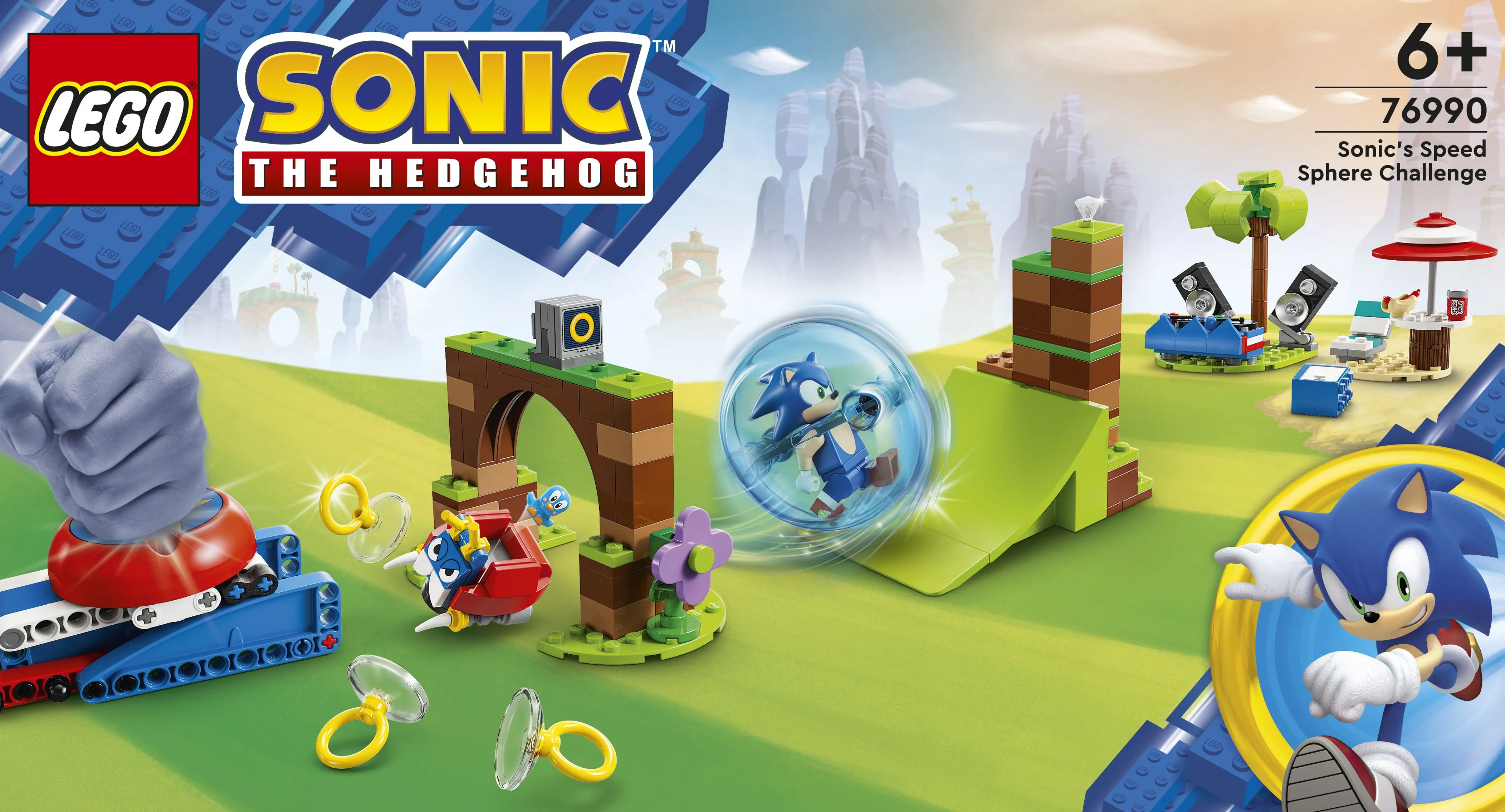 Конструктор LEGO Sonic Соревнования скоростной сферы Соника 292 деталей  (76990) купить в Киеве, Украине | MAUDAU: цена, отзывы, характеристики