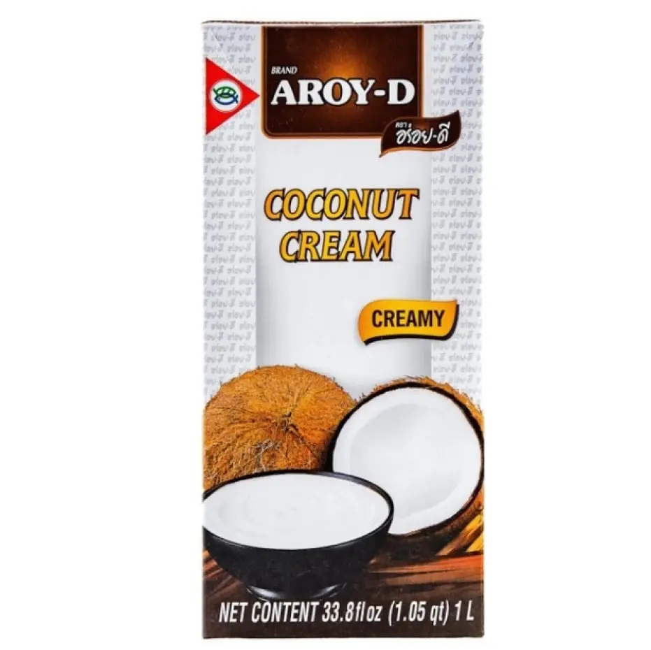 Кокосові вершки (крем) Aroy-D 85% 1 л купити у Києві, Україні | MAUDAU ...