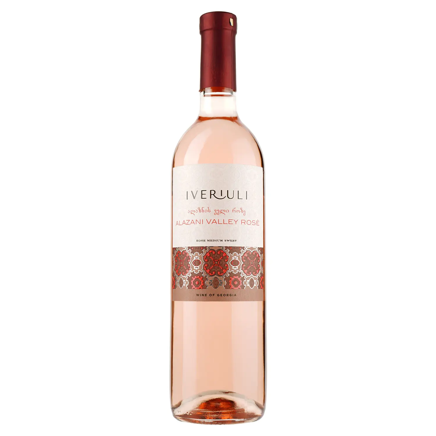 Вино Iveriuli Алазанская долина розовое, 12%, 0,75 л