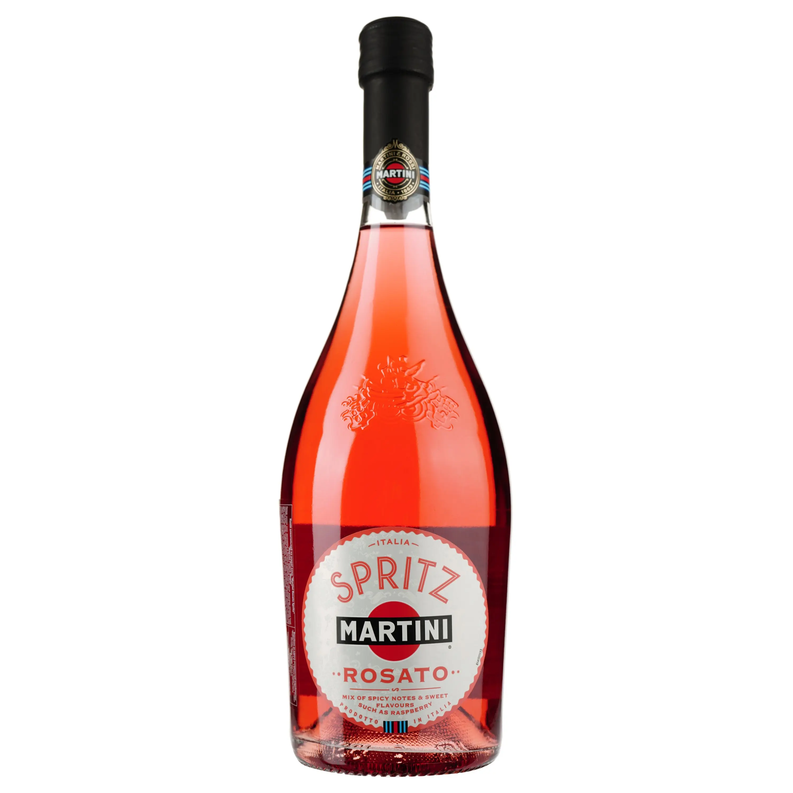 Напій Martini Spritz Rosato, рожевий, напівсолодкий, 8, 0,75 л купити