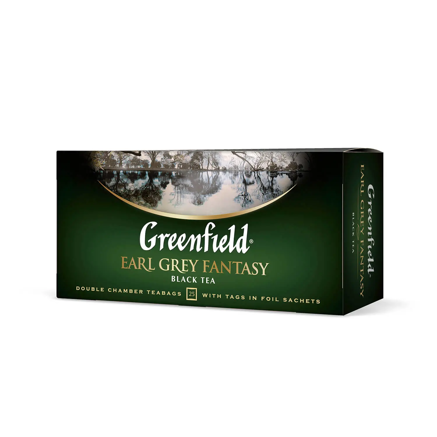 Чай Greenfield Эрл Грей Фентази, в пакетиках, 25 шт.