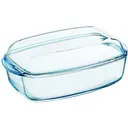 Каструля для запікання Pyrex прямокутна з кришкою 4.4 л + 2.3 л (466A000/7643)
