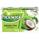 Чай зеленый Pickwick Coconut ароматизированный с кокосом 30 г (20 шт. по 1.5 г)