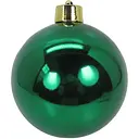 Новорічна куля Yes! Fun 20 cм зелена глянець