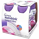 Ентеральне харчування Nutricia Nutridrink Compact Fibre зі смаком полуниці 4х125 мл