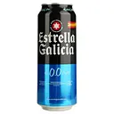 Пиво безалкогольное Estrella Galicia светлое 0% 0.5 л ж/б