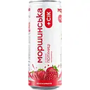 Напій негазований Моршинська зі смаком Полуниці з/б 0.33 л