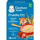 Дитяча каша суха швидкорозчинна Gerber Мультизлакова з хрусткими пластівцями та шматочками полуниці від 1 року 200 г