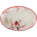 Блюдо Viva NY Winter Bird овальне 30х20 см (S441012A-1)