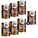 Набор влажного корма для взрослых кошек MAU PAW кусочки в соусе 2.905 кг (6 шт. + 1 шт. подарок х 415 г)