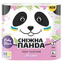 Двошаровий туалетний папір Сніжна Панда Арома, 4 рулони