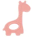 Прорізувач для зубів Курносики Жираф, каучук, рожевий (7048 рож)