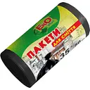 Мусорные пакеты ЭКО+ 35 л 50 шт. черные