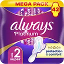 Гігієнічні прокладки Always Platinum Super (Розмір 2) 42 шт.