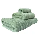 Набор полотенец Lovely Svi 3 шт.: 70 x 140 см, 50 x 90 см, 33 x 33 см Зеленый (701404)