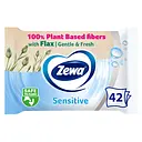 Влажная туалетная бумага Zewa Sensitive 42 шт.