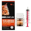 Суспензія Unicum Premium Sтор-свербіж зі смаком пломбіру для котів та кошенят 10 мл