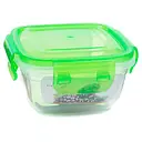 Контейнер герметичный Stars Plast квадратный зеленый 1.5 л (94078)