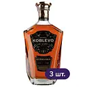 Бренді Koblevo Reserve Extra Old 8 років витримки 40% 1.5 л (3 шт. х 0.5 л) 