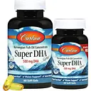 Супер DHA Carlson Super DHA Gems Norwegian Fish Oil Concentrate 60+20 желатиновых капсул