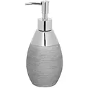 Дозатор для мила Volver Wave Silver, 350 мл, сріблястий (37035SLH)