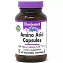 Комплекс аминокислот Bluebonnet Nutrition Amino Acid 750 мг 60 вегетарианских капсул