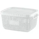 Уцінка. Кошик Violet House Віолетта White 5 л білий (1009 Віолетта WHITE с/кр. 5 л)