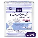Урологические прокладки Bella Control Discreet Super Normal 1+1=3 36 шт. (3 уп. х 12 шт.)