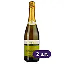 Напій винний Entre Fragolino Salute Bianco, білий, напівсолодкий 6-6.9% 1.5 л (2 шт. х 0.75 л)