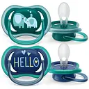 Пустышка Philips Avent Ultra Air нейтральная, от 18 месяцев, 2 шт. (SCF349/18)