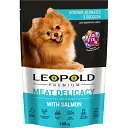 Влажный корм для собак Леопольд Мясные деликатесы с лососем 100 г