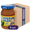 Упаковка пюре Чудо-чадо Яблуко без цукру 1.02 л (170 мл х 6 шт.)