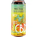 Напиток слабогазированный Mikki Brew CBD Kombucha Green Apple Kiwi 0.5 л ж/б