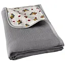 Плед Детский Lovely Svi Хлопок Муслин 100х130 см - двусторонний - Серый (401250)