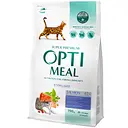 Сухой корм Optimeal для стерилизованных кошек и кастрированных кошек с лососем 700 г 